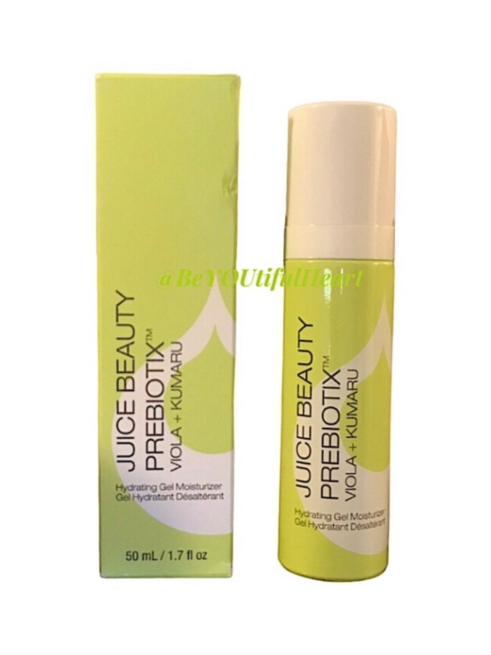 Juice Beauty PREBIOTIX Hydrating Gel Moisturizer, 1.7 fl oz / 50 ml